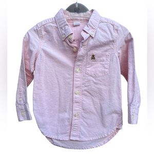 💥💥💥3 for $15💥💥💥 BABY GAP Long Sleeve Oxford Top Pure Pink Size 3yrs